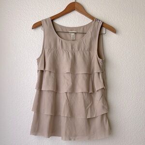 JCREW Top 100%silk